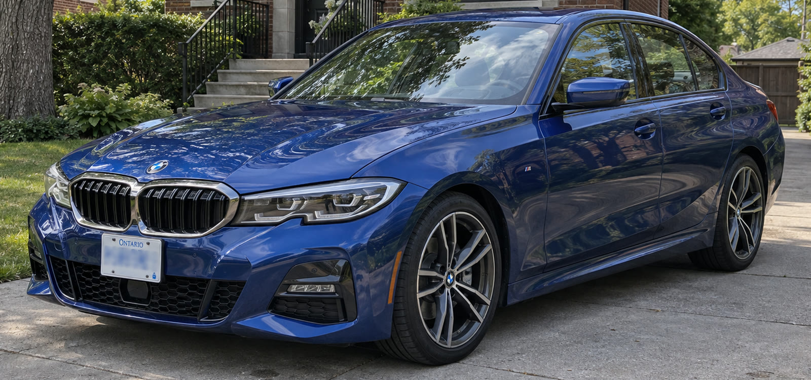 BMW 3 Series before ceramic coating
