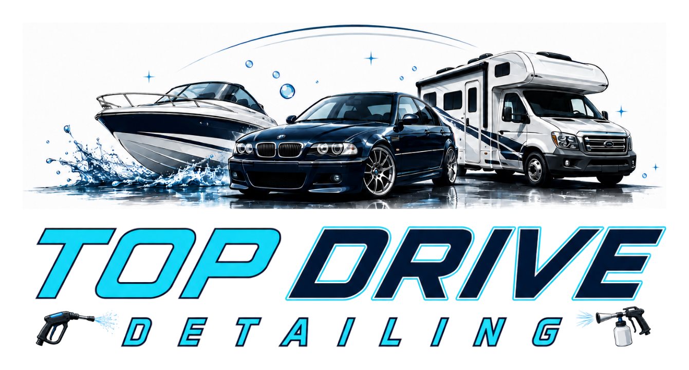 Top Drive Detailing — mobile detailing for cars, boats, and RVs